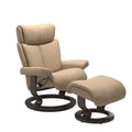 Stressless® Magic Classic chair with footstool