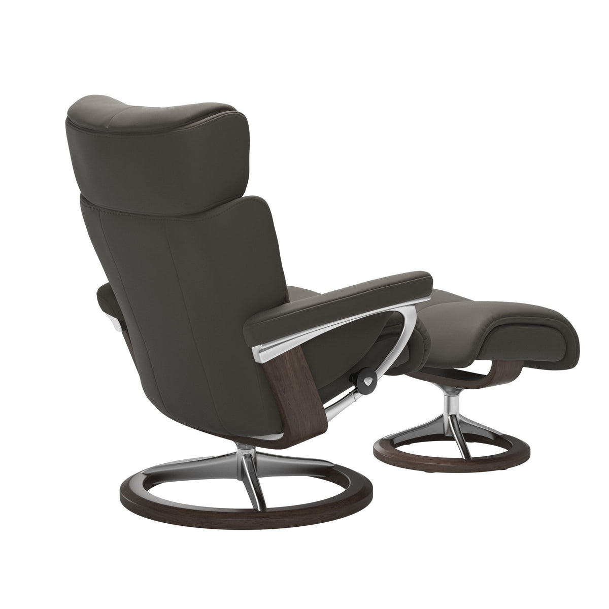 Stressless® Magic Signature chair with footstool