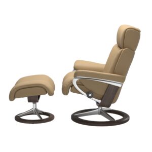 Stressless® Magic Signature chair with footstool