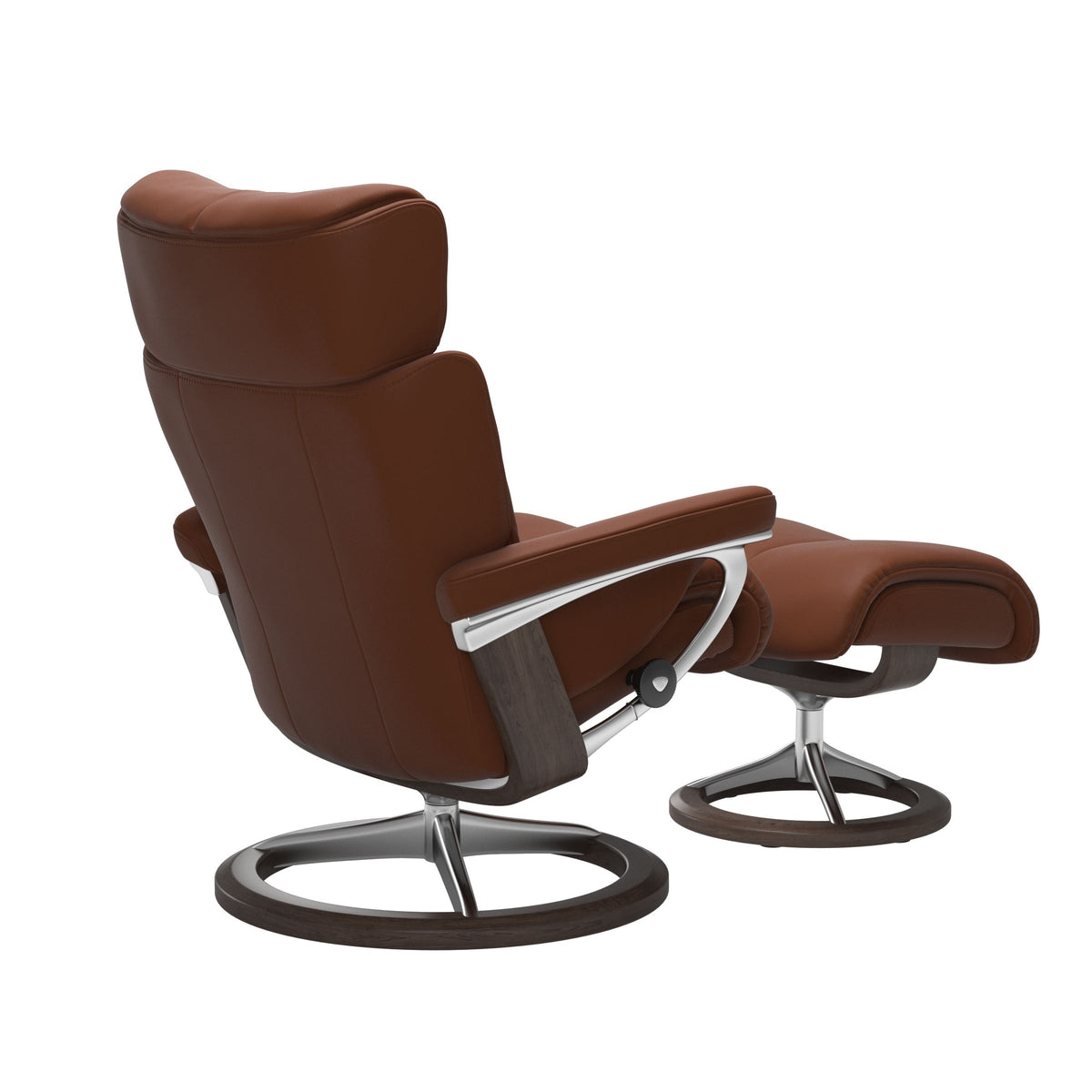 Stressless® Magic Signature chair with footstool