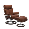 Stressless® Magic Signature chair with footstool