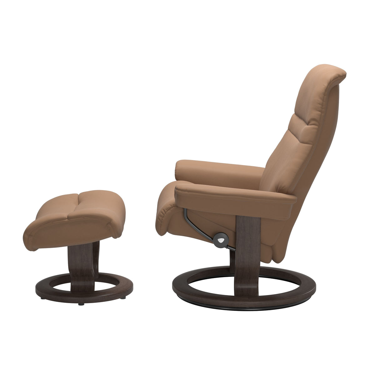 Stressless® Sunrise Classic chair with footstool