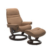 Stressless® Sunrise Classic chair with footstool