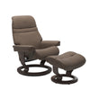 Stressless® Sunrise Classic chair with footstool
