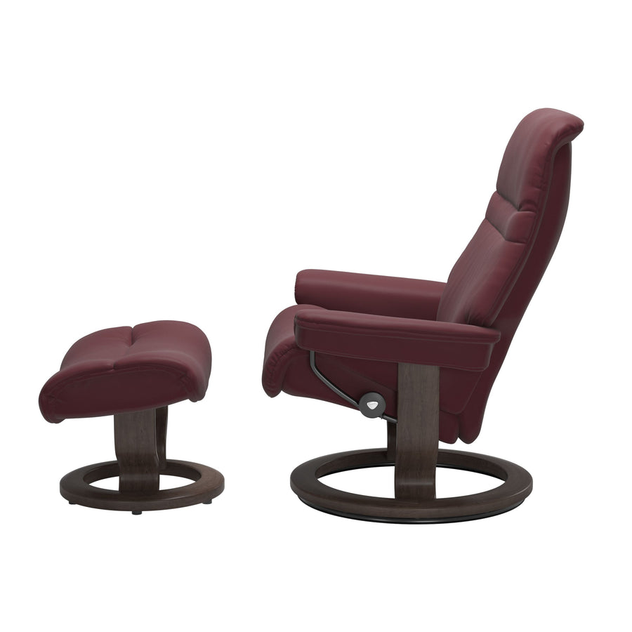 Stressless® Sunrise Classic chair with footstool