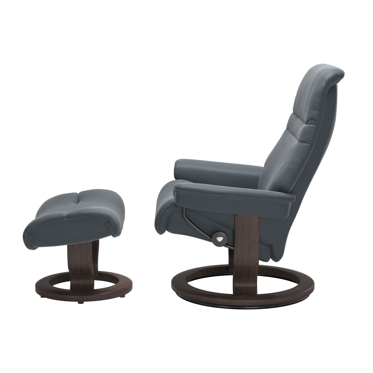 Stressless® Sunrise Classic chair with footstool