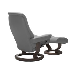 Stressless® Sunrise Classic chair with footstool