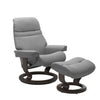 Stressless® Sunrise Classic chair with footstool