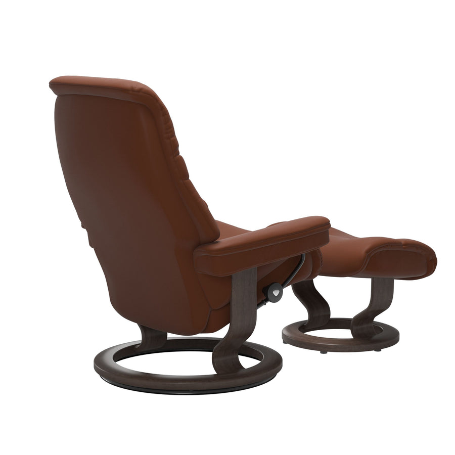 Stressless® Sunrise Classic chair with footstool