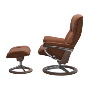 Stressless® Mayfair Signature chair with footstool