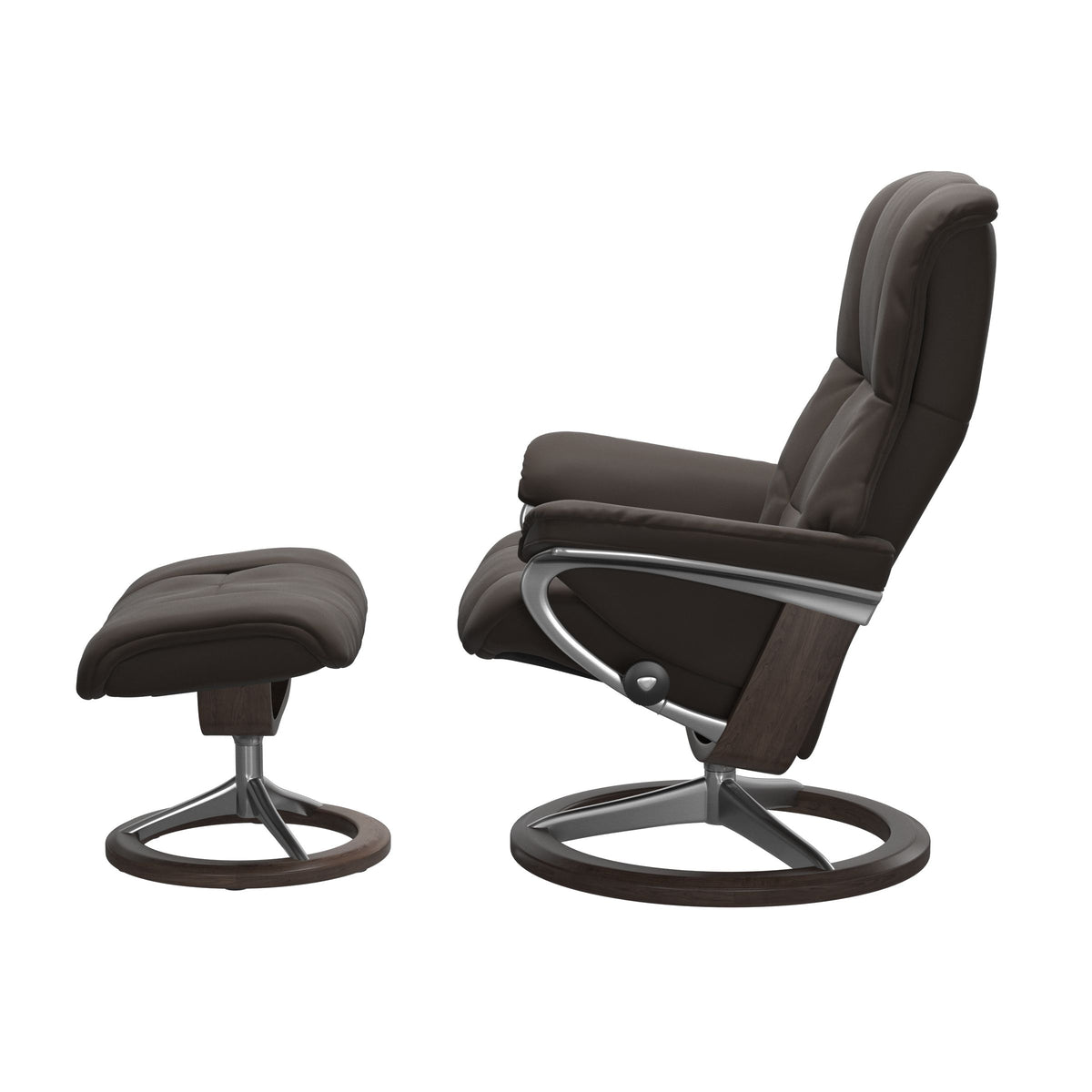 Stressless® Mayfair Signature chair with footstool