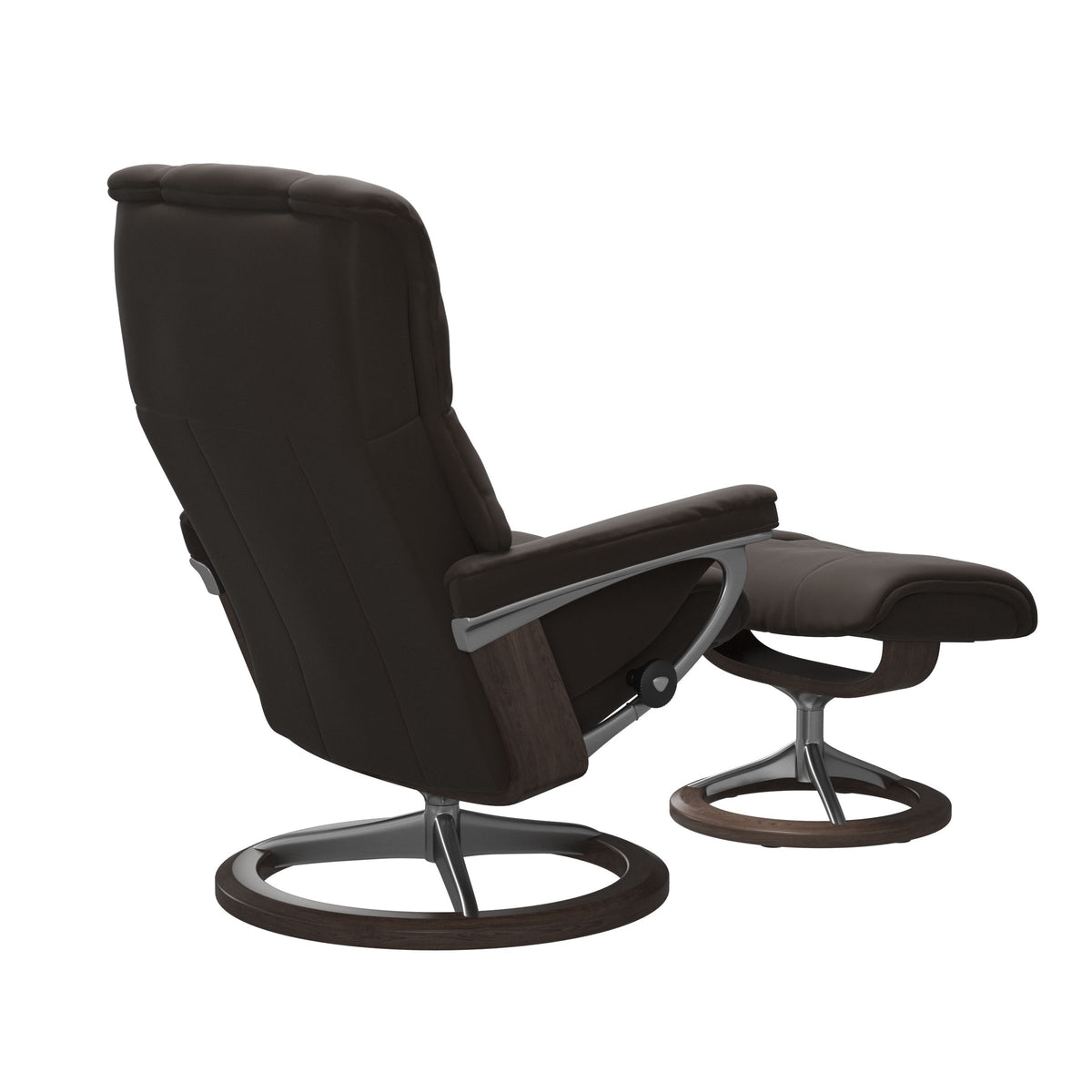 Stressless® Mayfair Signature chair with footstool