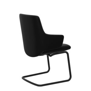Stressless® Dining  Laurel L Low Back with arms D400 Black