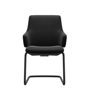 Stressless® Dining  Laurel L Low Back with arms D400 Black